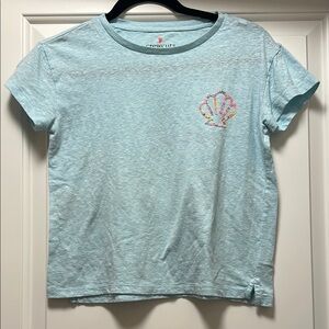 Crewcuts Blue Short Sleeve Tee with Casual Fit